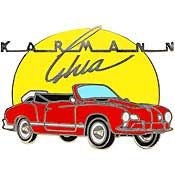 Volkswagen Karmann Ghia Car Lapel Pin - VW Classic Car Automobile - Enamel Pin Backpack Tie Shirt Trading Button Pinback Craft Supply