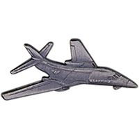 B-01 LANCER Pewter Lapel Pin - Heavy Bomber Aircraft United States Air Force - Pin Backpack Tie Shirt Trading Button Pinback Craft Supply