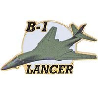 B-01 LANCER Lapel Pin - Heavy Bomber Aircraft United States Air Force - Enamel Pin Backpack Tie Shirt Trading Button Pinback Craft Supply