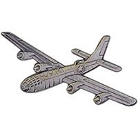 B-29 SUPERFORTRESS Pewter Lapel Pin - WWII Bomber Aircraft United States Military Pin Backpack Tie Shirt Trading Button Pinback Craft Supply