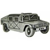 HUMVEE LARGE Lapel Pin - Military Utility Vehicle Truck Army Marines - Enamel Pin Backpack Tie Shirt Trading Button Pinback Craft Supply