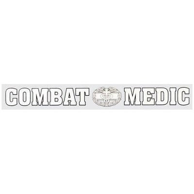 COMBAT MEDIC Window Strip Decal - Infantry Combat Medic Window Strip Decal Military For Car Truck Window Craft Supply