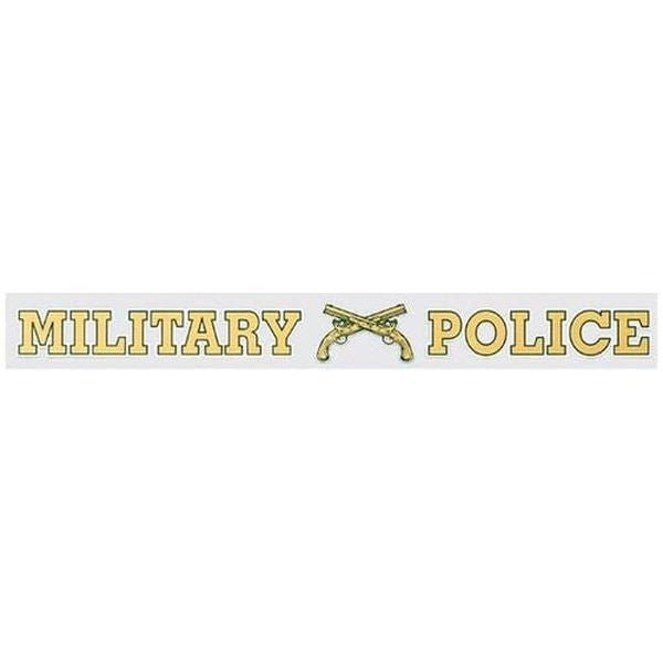 MILITARY POLICE Window Strip Decal - United States Military MP Window Strip Decal Military For Car Truck Window Craft Supply