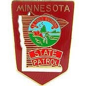 Minnesota State Patrol Lapel Pin - Minnesota State Police Highway Patrol - Enamel Pin Backpack Tie Shirt Trading Button Pinback Craft Supply