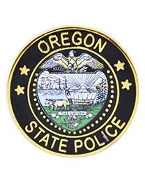 Oregon State Police Lapel Pin - Oregon State Trooper - Enamel Pin Backpack Tie Shirt Trading Button Pinback Craft Supply