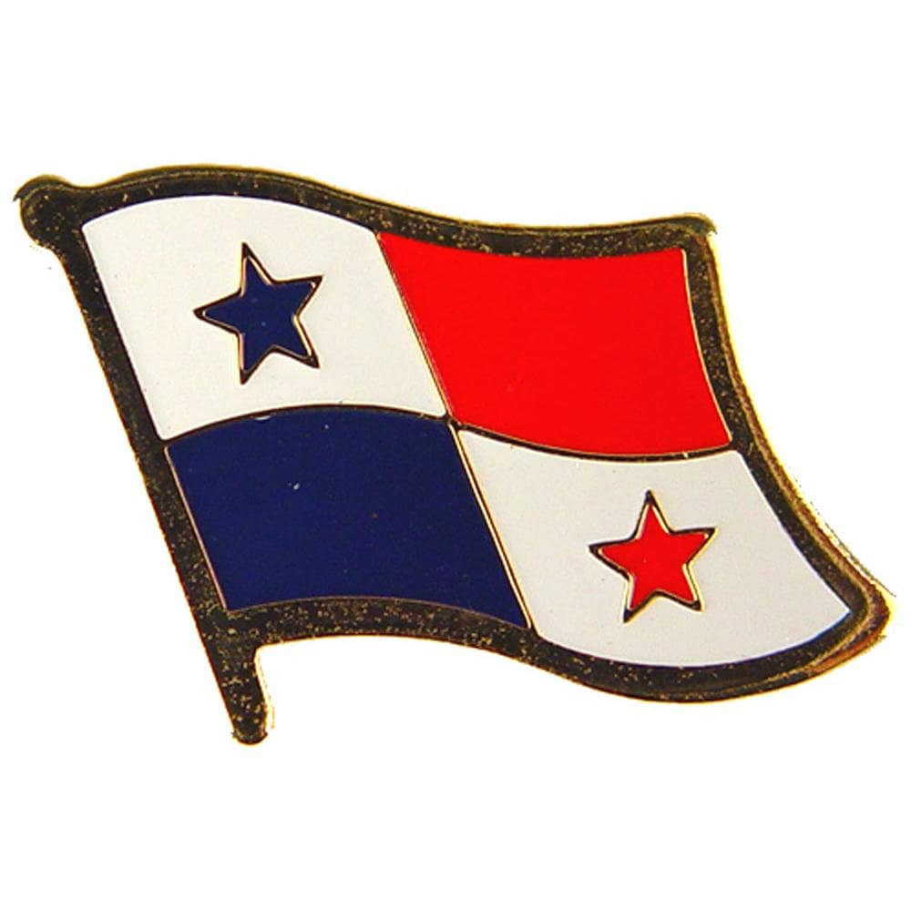 PANAMA Flag Lapel Pin - Country Flag Enamel Pin for Backpack Tie Shirt Button Pinback Lapel Pin