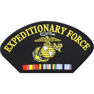 US MARINE CORPS Hat Patch - United States Marines Usmc Expeditionary Force Military Embroidered Patch Applique Craft Supply