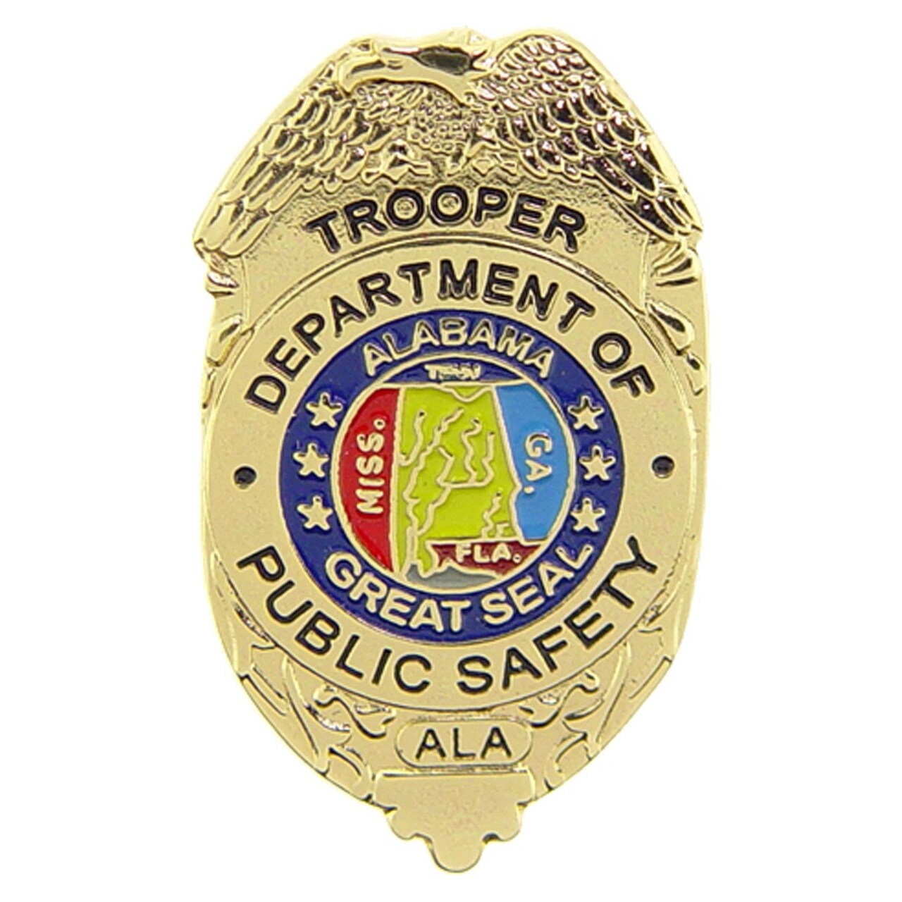 Alabama State Police Lapel Pin - State Trooper Highway Patrol Police - Enamel Pin Backpack Tie Shirt Trading Button Pinback Craft Supply
