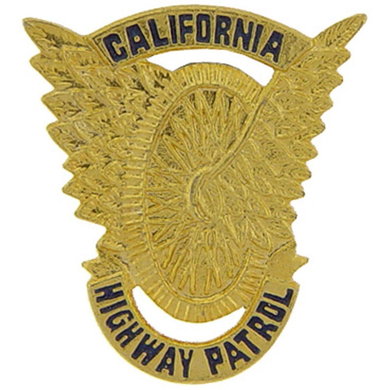 California Highway Patrol Motorcycle Lapel Pin - State Trooper Police - Enamel Pin Backpack Tie Shirt Trading Button Pinback Craft Supply
