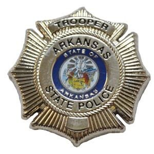 Arkansas State Police Lapel Pin - Arkansas State Trooper Highway Patrol - Enamel Pin Backpack Tie Shirt Trading Button Pinback Craft Supply