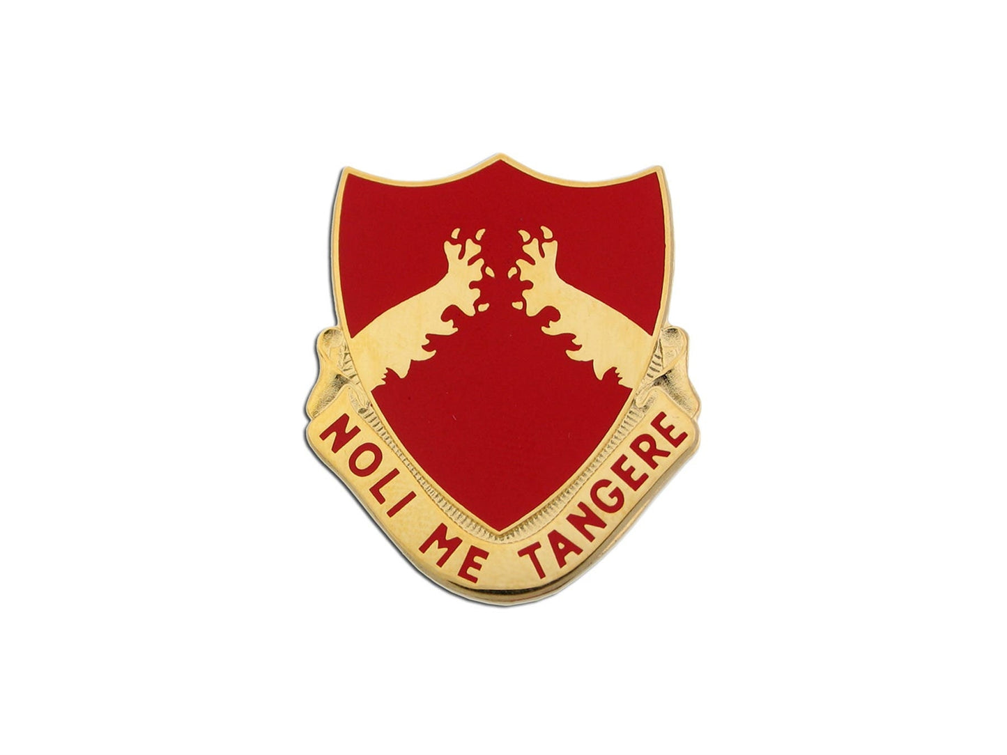 ARMY 321st Field Artillery Regiment Crest Lapel Pin - 1 Inch - United States Army Enamel Pin Backpack Tie Shirt Button Pinback Craft Supply
