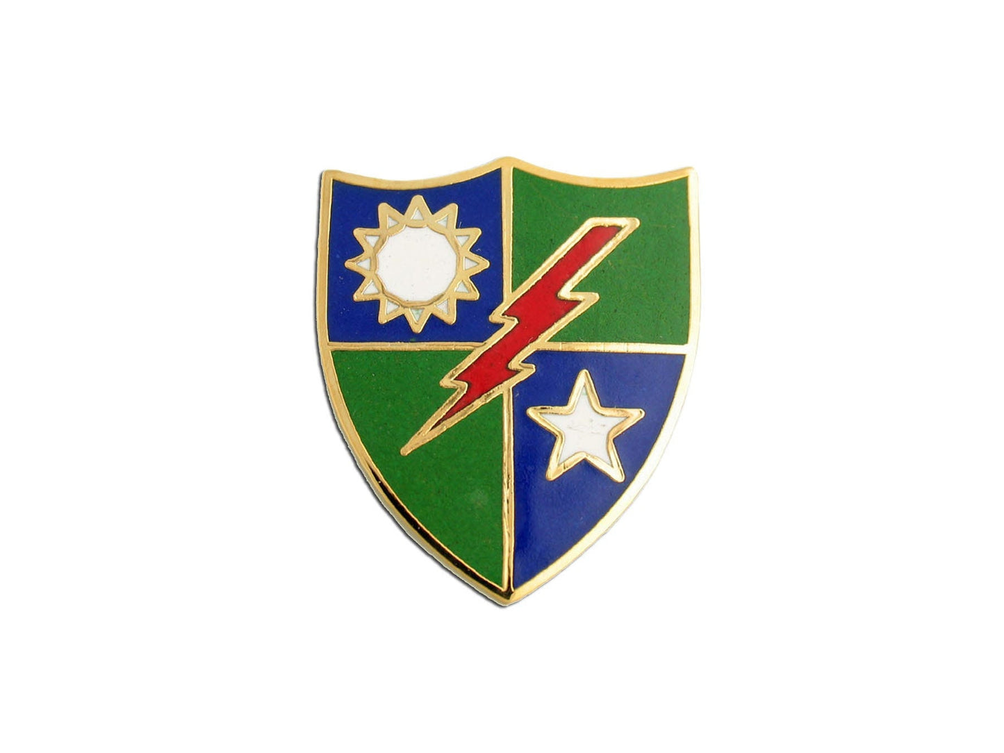 ARMY 75th Ranger Regiment Lapel Pin - 1 Inch - United States Army Enamel Pin Backpack Tie Shirt Button Pinback Craft Supply