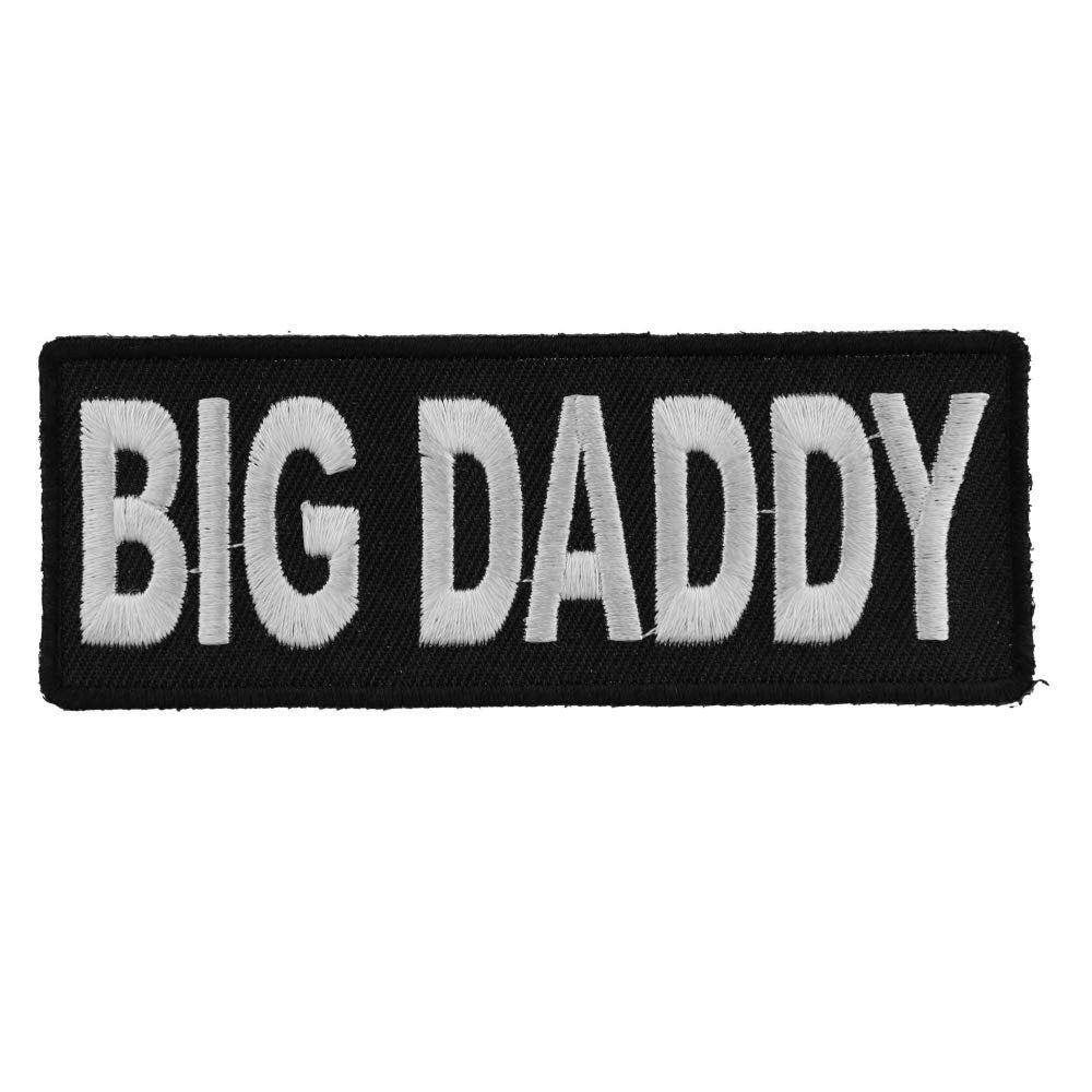 BIG DADDY Biker Motorcycle Embroidered Patch