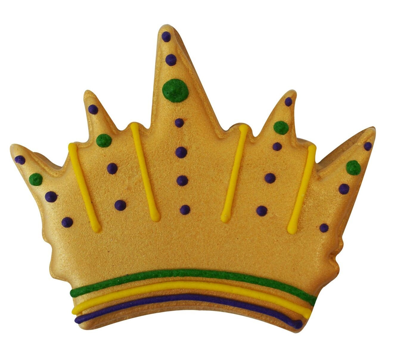 CROWN Cookie Cutter Metal 3.5 Inches - Queen King Princess Royal Stencil Fondant