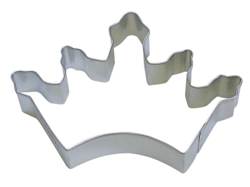 PRINCESS CROWN Cookie Cutter Metal 5 Inches - Stencil Fondant Dress Princess Ball Dancing