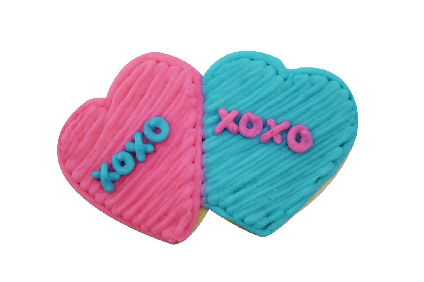 DOUBLE HEART Cookie Cutter Metal 3.5 Inches - Stencil Fondant Love Valentine