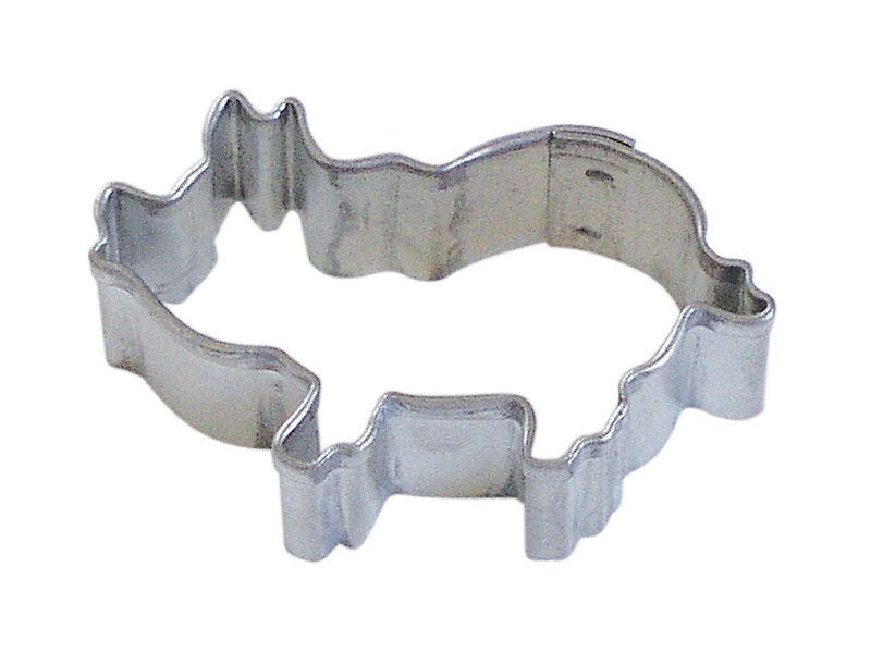 MINI PIG Cookie Cutter Piglet Metal 1.75 Inches - Stencil Fondant