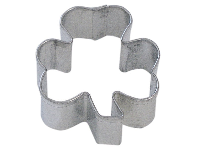MINI SHAMROCK Cookie Cutter Metal 1.5 Inches - Stencil Fondant