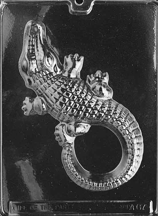 LARGE ALLIGATOR Animal Chocolate Candy Mold