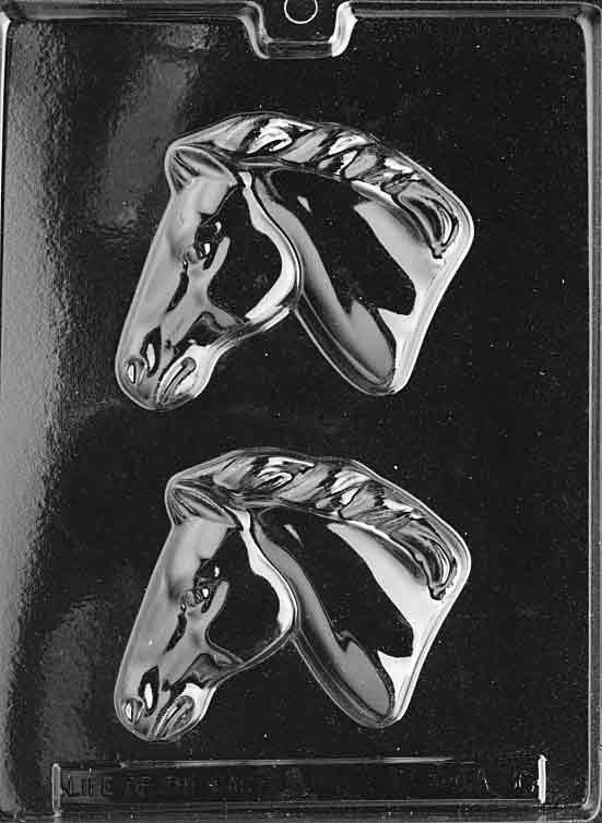 HORSE HEAD Animal Chocolate Candy Mold Craft Supply