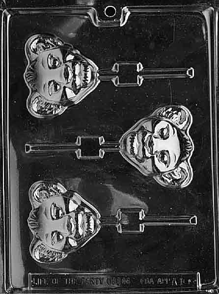 LION CUB LOLLY Animal Sucker Chocolate Candy Mold