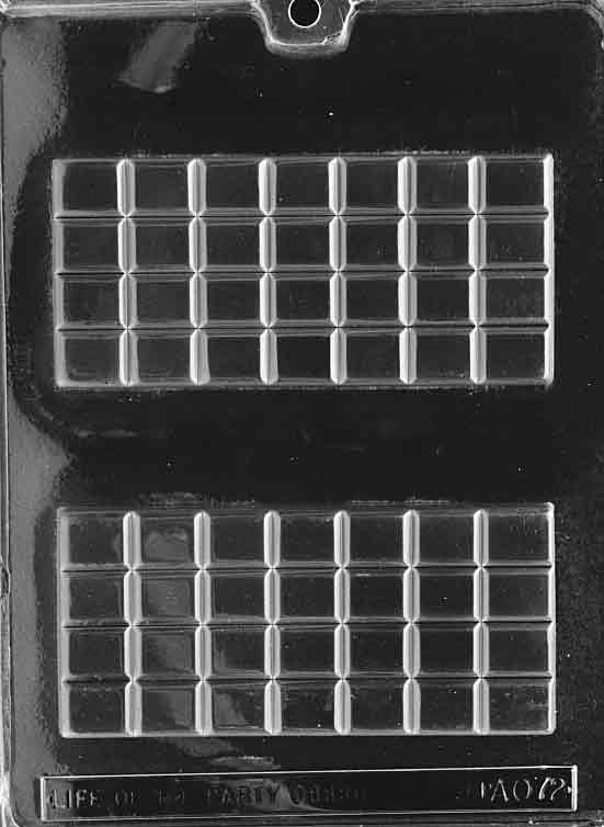 BREAK APART BAR Chocolate Candy Mold