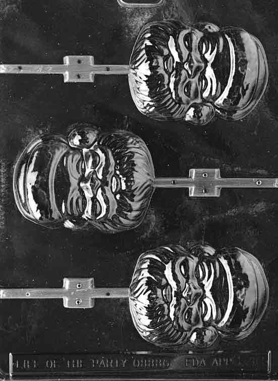 SANTA FACE LOLLY Christmas Sucker Chocolate Candy Mold Craft Supply