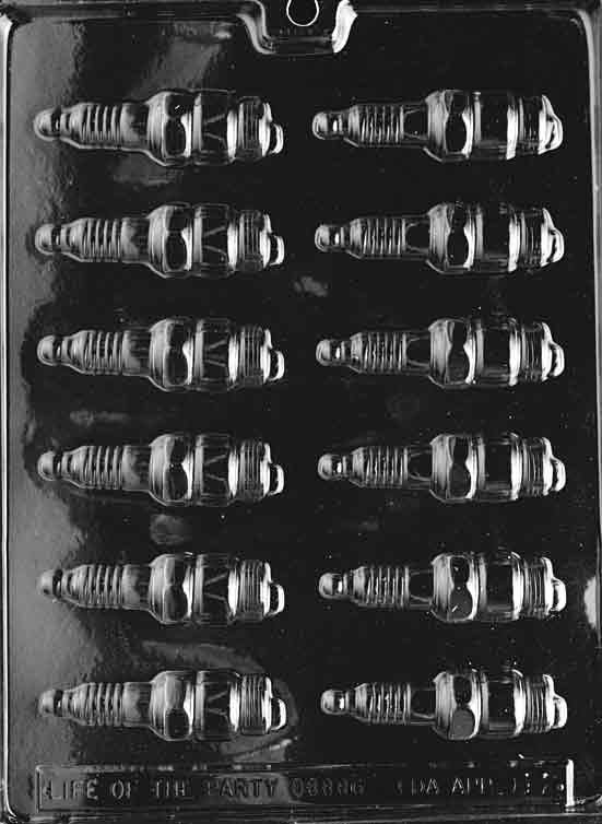 SPARK PLUGS Chocolate Candy Mold