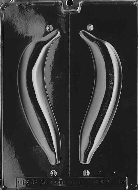 3D BANANA Chocolate Candy Mold Craft Supply