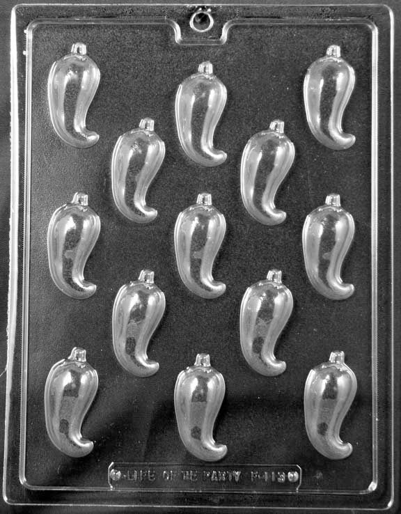 CHILI PEPPER Chocolate Candy Mold