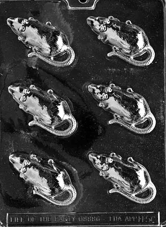 RAT Halloween Chocolate Candy Mold