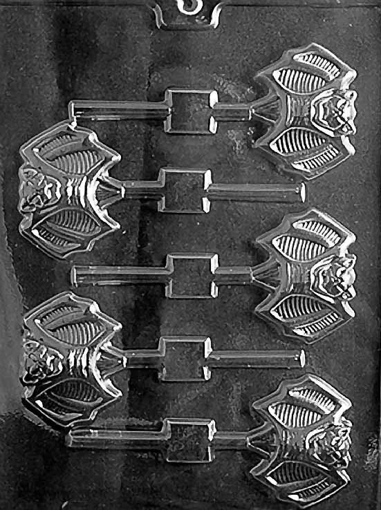 UGLY BAT LOLLY Halloween Sucker Chocolate Candy Mold