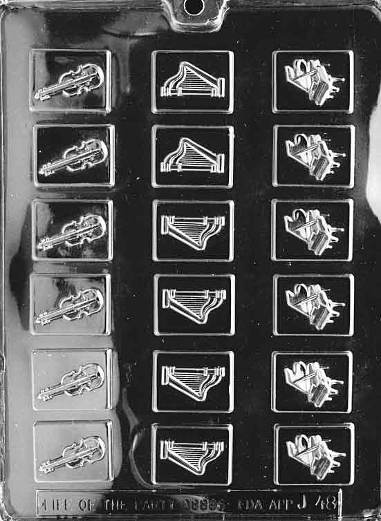 MUSICAL MINTS Chocolate Candy Mold