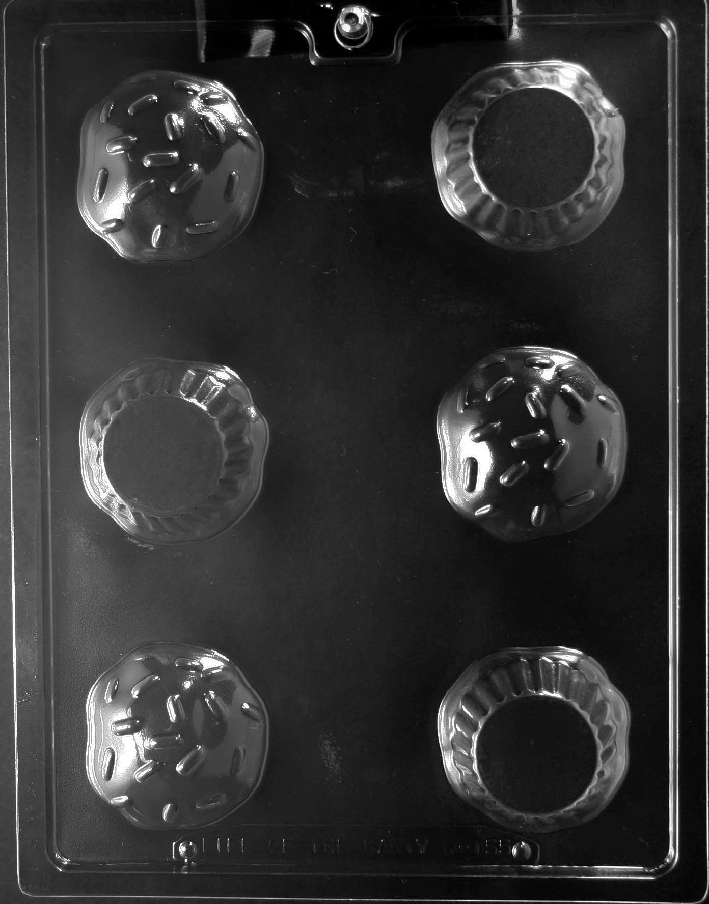 3-D CUPCAKES Chocolate Candy Mold