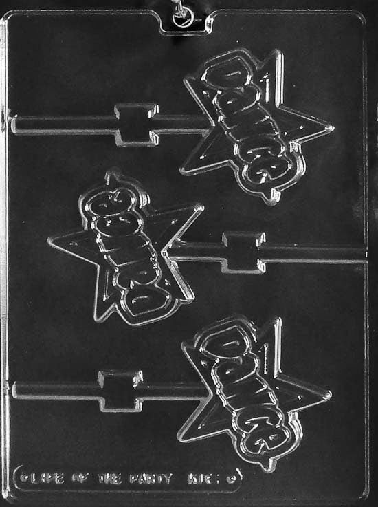 DANCE LOLLY Sucker Chocolate Candy Mold