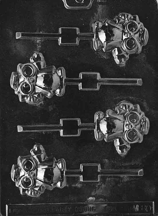 GRADUATION OWL LOLLY Sucker Chocolate Candy Mold Craft Supply