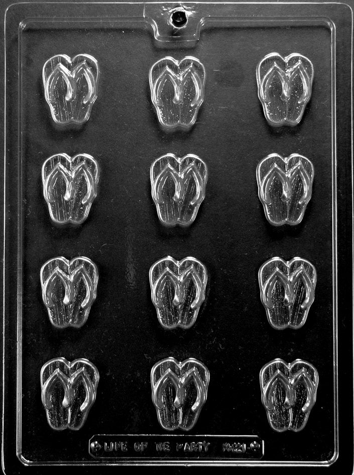 FLIP FLOPS Bite Size Chocolate Candy Mold
