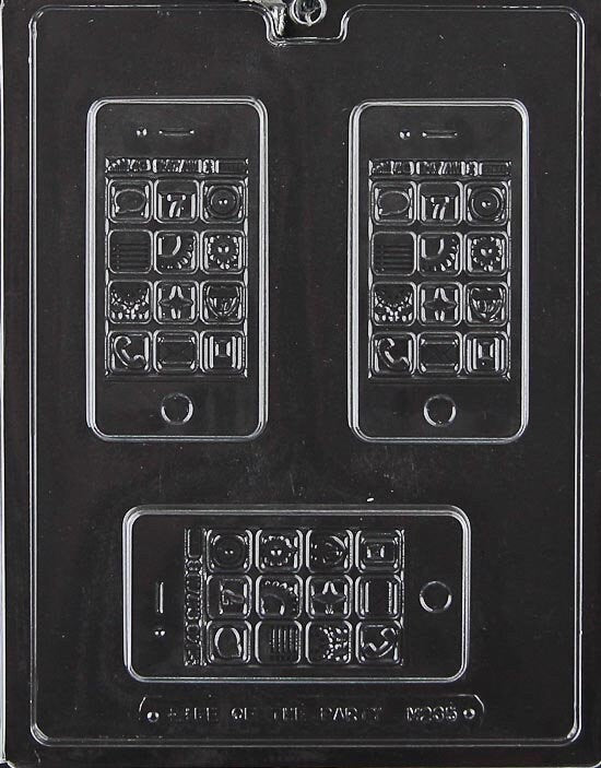 SMARTPHONE CELL PHONE Chocolate Candy Mold Craft Supply