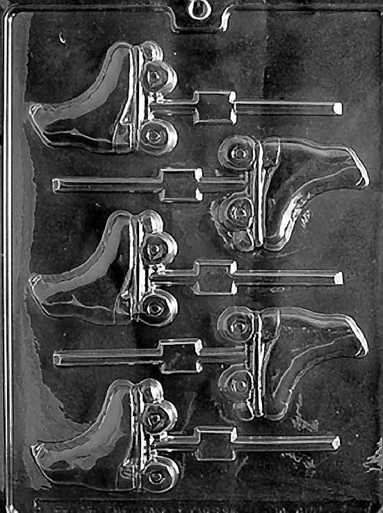 ROLLER SKATES Chocolate Candy Mold Craft Supply
