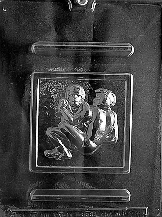 WRESTLING Chocolate Candy Mold