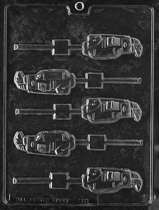 GOLF BAG CADDY Ball Lolly Sucker Chocolate Candy Mold