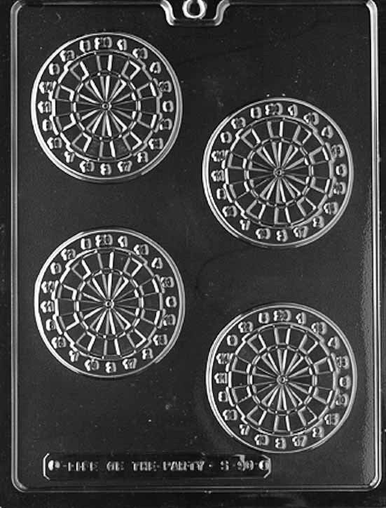 DARTBOARD Chocolate Candy Mold