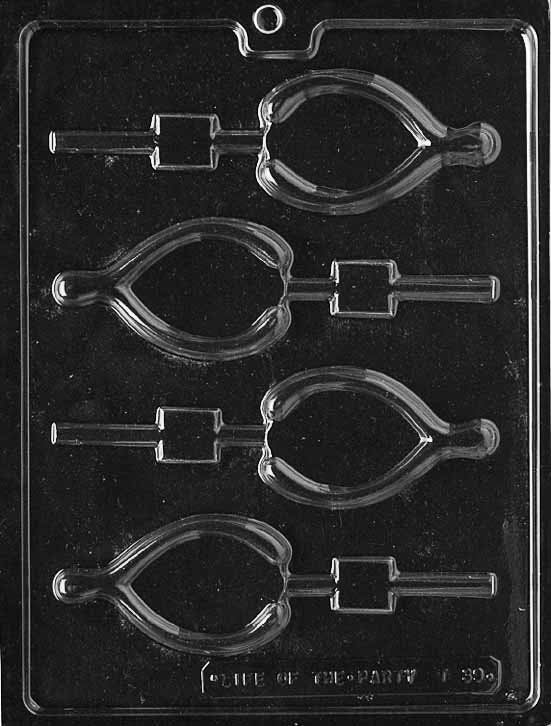 WISHBONE LOLLY Thanksgiving Sucker Chocolate Candy Mold Craft Supply