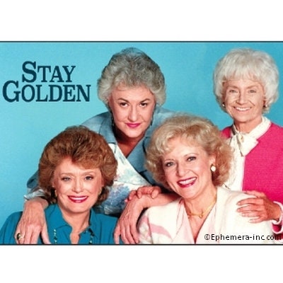 Golden Girls Stay Golden Funny RECTANGLE MAGNET