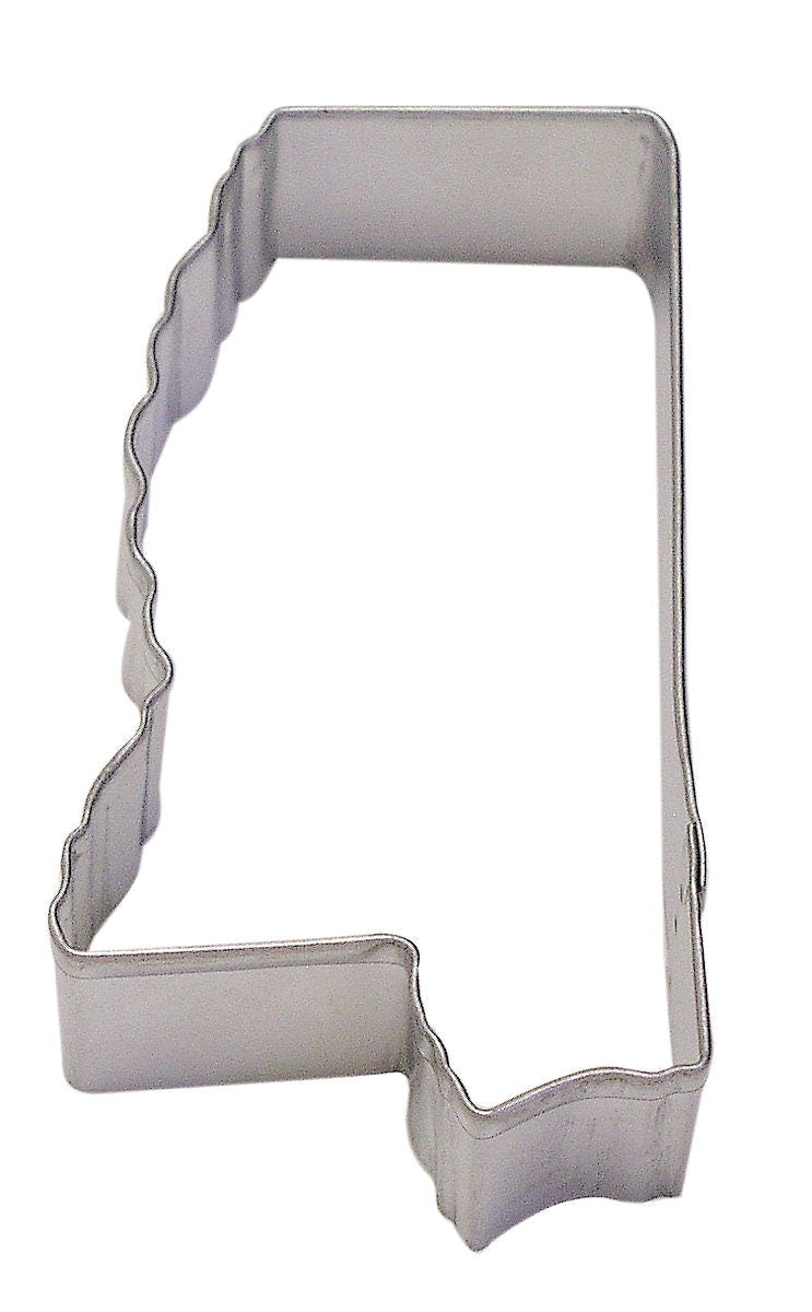MISSISSIPPI Cookie Cutter State Metal 3.5 Inches - Stencil Fondant
