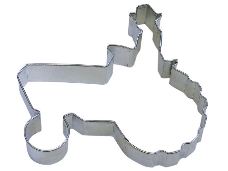 TRACTOR Cookie Cutter Metal 5 Inches - Stencil Fondant Farm Deere Farmer