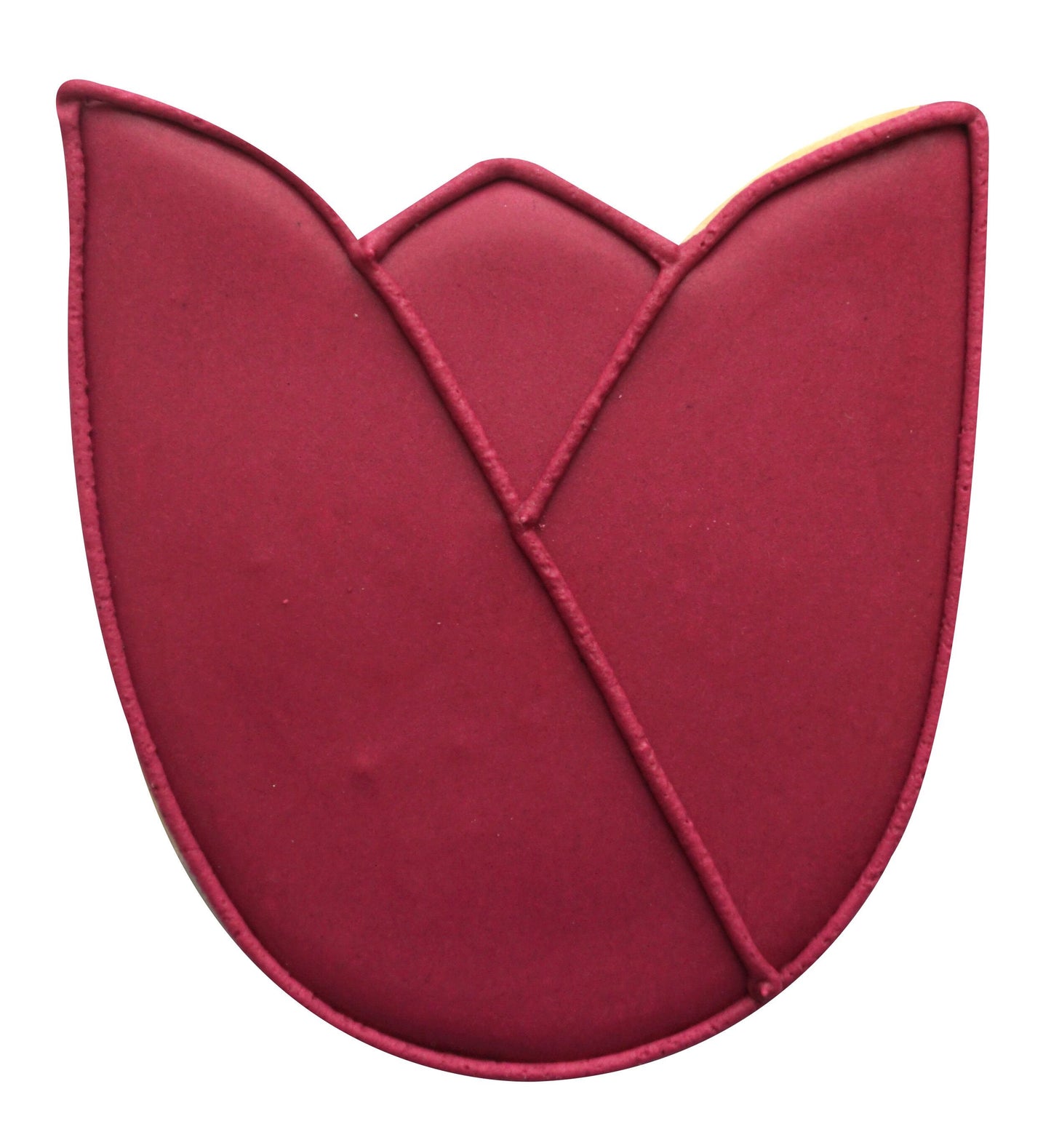 TULIP BLOOM Cookie Cutter Metal 2.75 Inches - Stencil Fondant Spring Flower Summer Bloom