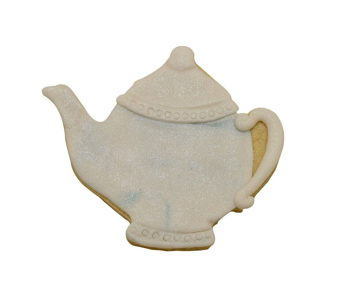 TEA POT Cookie Cutter Metal 3.75 Inches - Stencil Fondant