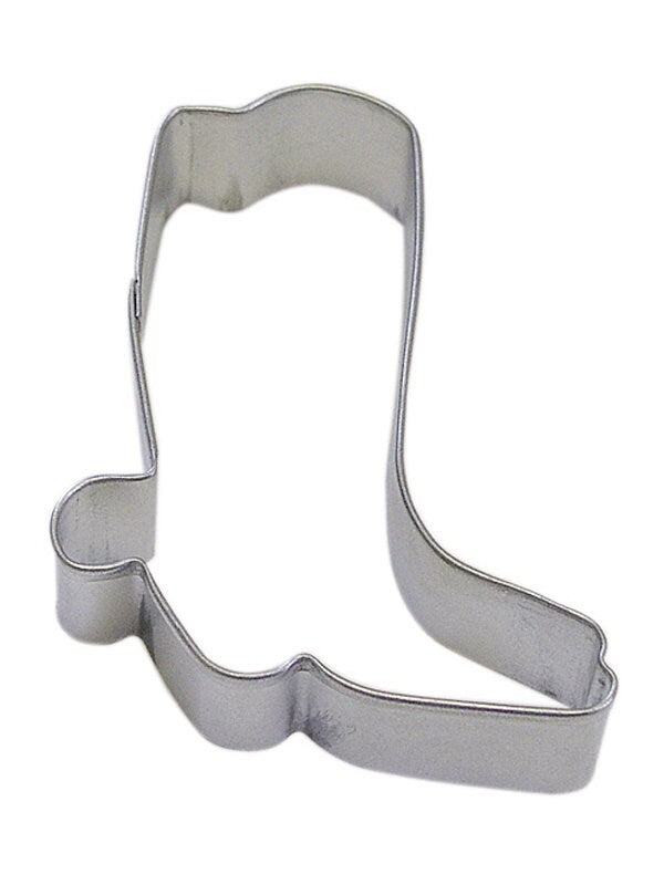 COWBOY BOOT Cookie Cutter Metal 3.75 Inches - Stencil Fondant Craft Supply
