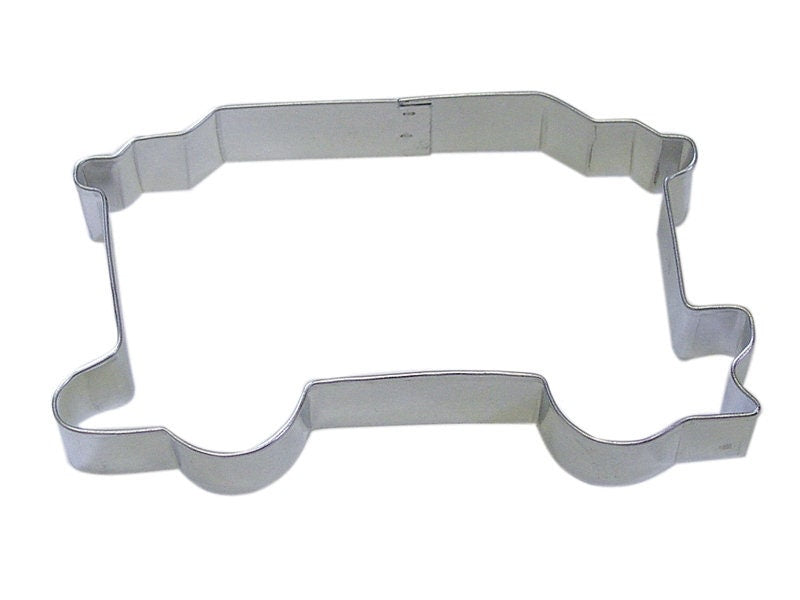 TRAIN BOXCAR Cookie Cutter Metal 4.75 Inches - Stencil Fondant